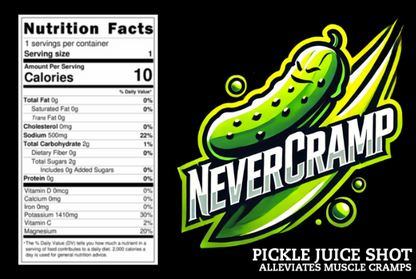 12 Pack of NeverCramp Shot